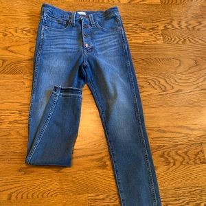 Madewell 10” High Rise Skinny Jeans